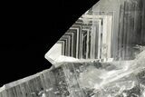 Striated Colombian Quartz Crystal Cluster - Peña Blanca Mine #189742-1